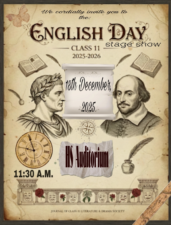 ENGLISH DAY–18.12.25–Std XI