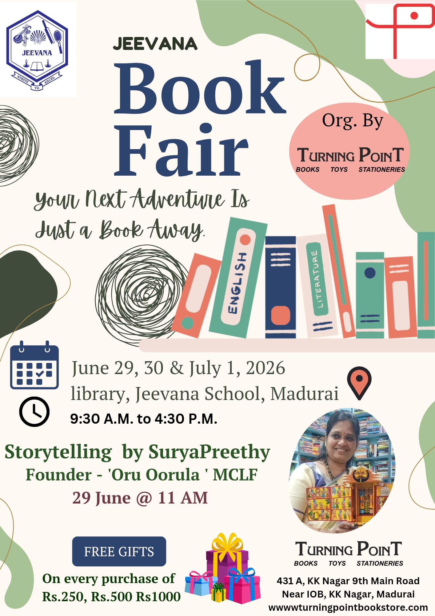 BOOK FAIR IN JEEVANA