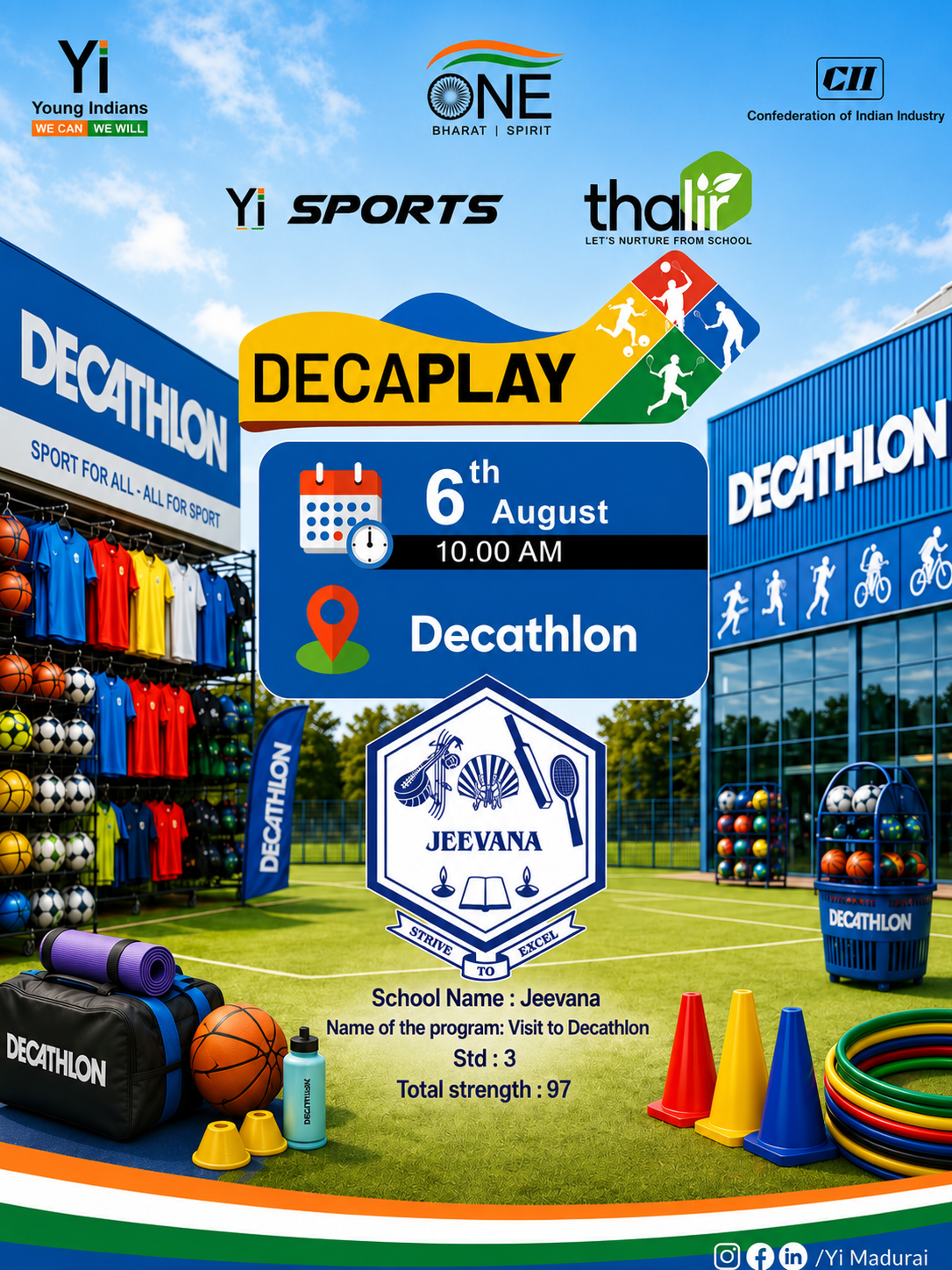 Visit to Decathlon by Grade 3